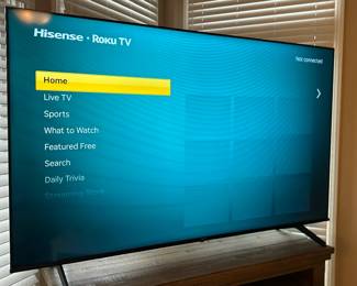 Hisense Roku 75' Television (2 available)
