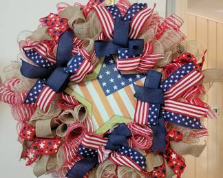 4th of July wreath