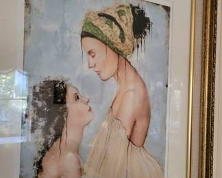 "Sorrow & Hope" pencil signed