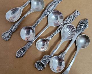 Sterling salt spoons