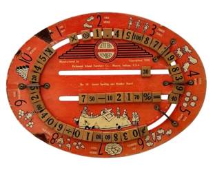 Vintage Richmond Education Spelling Board Toy