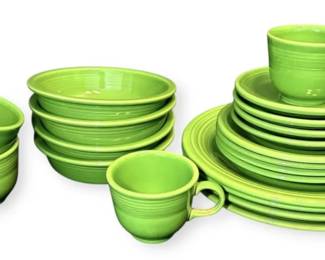 Fiestaware Shamrock Green Dish Set