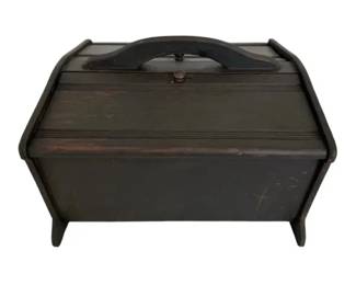 Vintage Butler Wood Sewing Box
