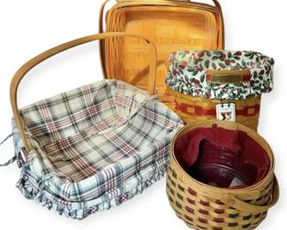 ChristmasThemed Longaberger Baskets