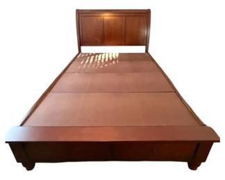 Aspenhome QueenSized Wooden Headboard and Bed Frame