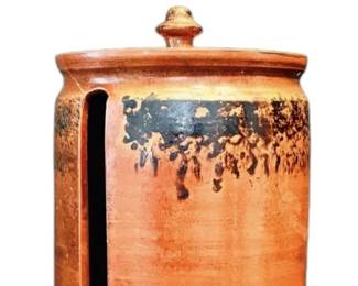 David T. Smith Ceramic Paper Towel Jug