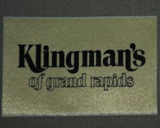 KLINGMANS OF GRAND RAPIDS 1960's Danish Three-Seat Sofa