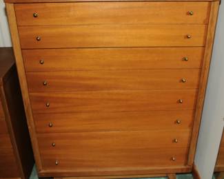  DUX SWEDISH TEAK CHEST OF DRAWERS C. 1960'S