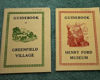 VINTAGE GREENFIELD - HENRY FORD PHAMPLETS 