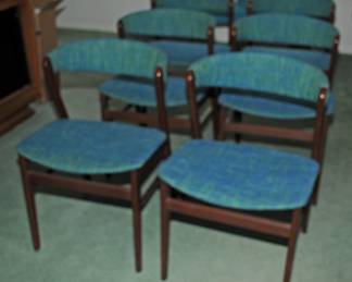 DUX Dining Chairs, Set of 6