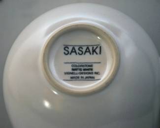 SASAKI MASSIMO VIGNELLI DESIGNS COLORSTONE DINNERWARE