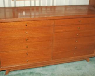  DUX SWEDISH TEAK CHEST OF DRAWERS C. 1960'S