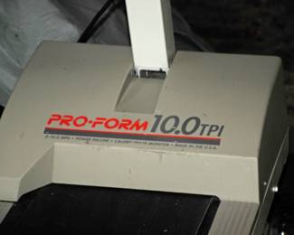 PROFORM 10.0 tpi TREAMILL WORKS