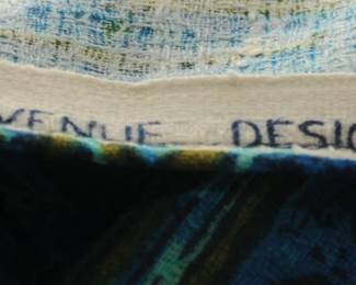 5th AVENUE DESIGNS CLOTH PRINTED FABRIC