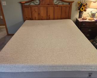 Queen Sleep number adjustable frame bed with 1 remote