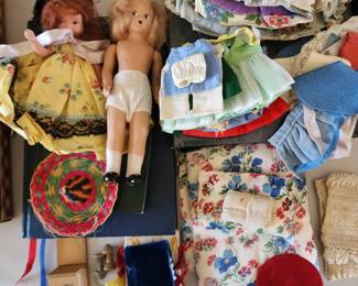 Storyline dolls and clothes