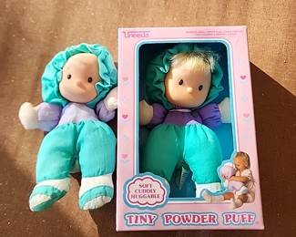 Vintage Tiny Powder puff dolls