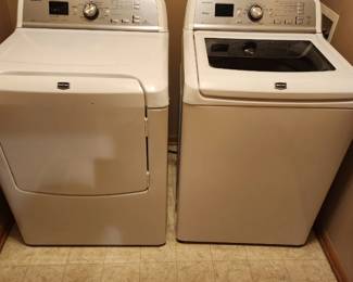 Maytag Bravos XL washer and Dryer