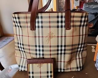 Burberry Purse and wallet, brand new with tags