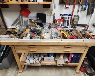 Tools in the basement