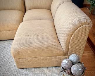 Mid-century 3-piece modular seating