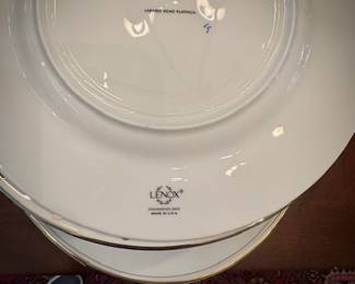 Kate Spade “Larabee Road Platinum” china by Lenox (many never used)