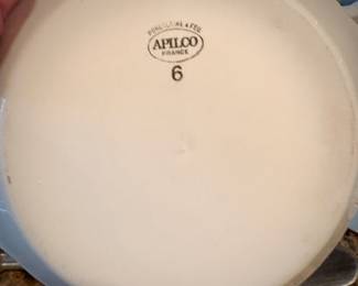 Apilco #6 bowls made in France