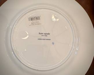 Kate Spade “Larabee Road Platinum” china by Lenox (many never used)