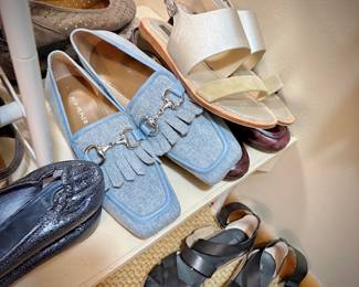 Women’s shoes - most size 9 - Tori Burch, Donald Pliner, Gentle Souls Kenneth Cole, Stuart Weitzman, Mephisto, Eileen Fisher, Cole Haan