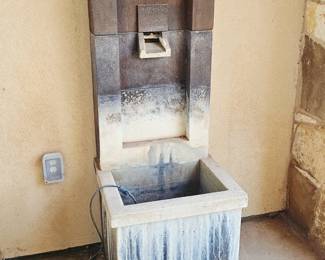 Restoration Hardware electric water fountain