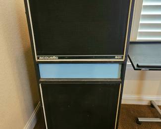 vintage Acoustic Control Corporation Model 301 bass speaker cabinet. Not tested