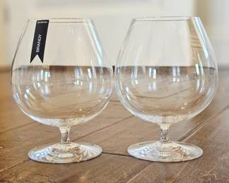 Waterford brandy glasses.