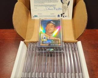 Rare eTopps Mickey Mantle Complete 18 Card SET