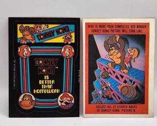 1982 NINTENDO CARDS