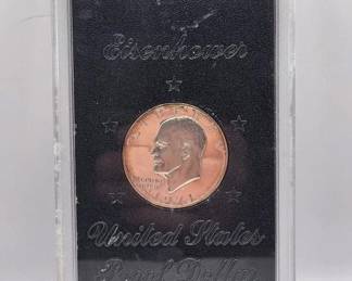 1971 SILVER DOLLAR PROOF.