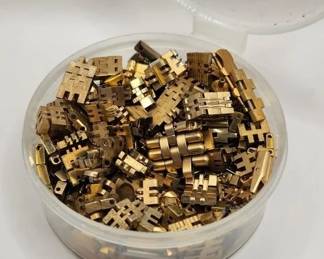 LOT OF GOLD WATCH PARTS