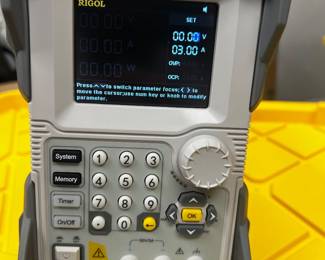 Rigol DP712 Programmable DC Power Supply Single Channel – 50V / 3A – 150W .  This is a solid lab-grade programmable bench power supply ideal for electronics development, testing, embedded systems, and educational labs. For  $350.00