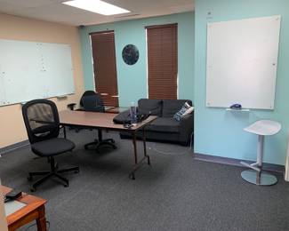 Magnetic Glass Dry Erase Board - White - available 5 white boards- approximately 4'x3',  was $500 ea your price $150.00 each.