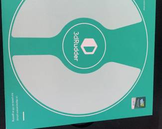 3dRudder VR Foot Controller for PC – USB – Open Box / Like New Includes: • 3dRudder foot controller • USB cable • Original packaging and your cost $100.00