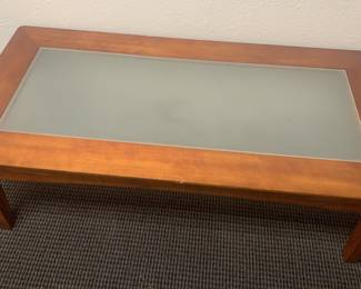 Coffee table  and side table not pictured here.  Coffee  table  is 48 inch long, 24inch wide and16 inch high and Side square table 20 inch high, 22 inch wide in good condition, Both $80 