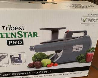 Tribest GreenStar Pro GS-P502 Open box – never used. $625.00