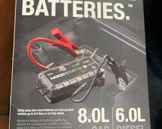 NOCO Boost HD GB70 lithium jump starter (the 2,000-amp model rated for up to 8.0L gas / 6.0L diesel). $80.00