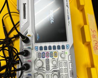 Rigol DS1104Z Plus (UltraVision Series) 4-Channel Digital Oscilloscope – 100 MHz . This is the popular 4-channel UltraVision model, ideal for electronics development, lab work, troubleshooting, and educational use.  For $350.00