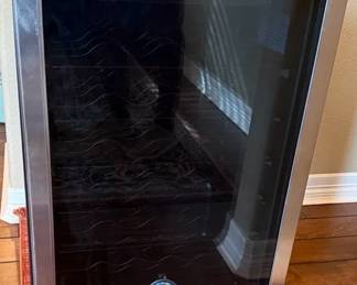 Frigidaire Stainless Steel Wine Cooler Refrigerator with Digital Controls