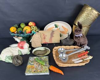 Eclectic Spring Decor and Kitchen Serving Accessories Collection