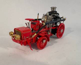 Franklin Mint 1912 Christie Front Drive Steamer Fire Engine Precision Model