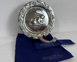 Mariposa Brillante Rabbit Plate Spreader Set Aluminum 1996 Mexico