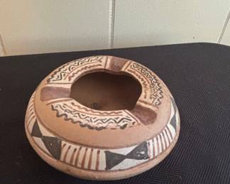Vintage Southwestern Ceramic Ashtray
