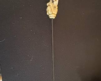 Vintage Chinese Dragon Sword Hat Pin