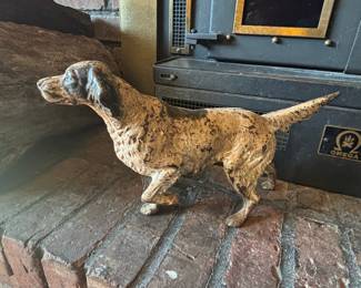 Hubley Cast Iron English Setter Doorstop